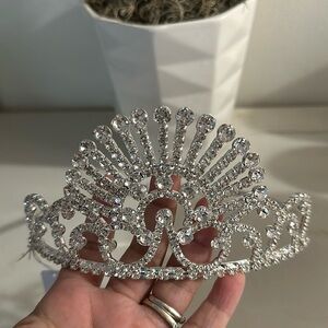Silver tiaras for Halloween princess costumes